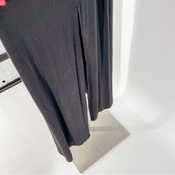 Green Envelope Black Maxi Dress - Picture 6 of 7